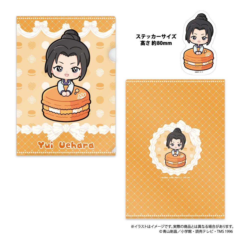 クリアファイル・ステッカーセット 上原由衣SD（ﾏｶﾛﾝvol.1）｜名探偵