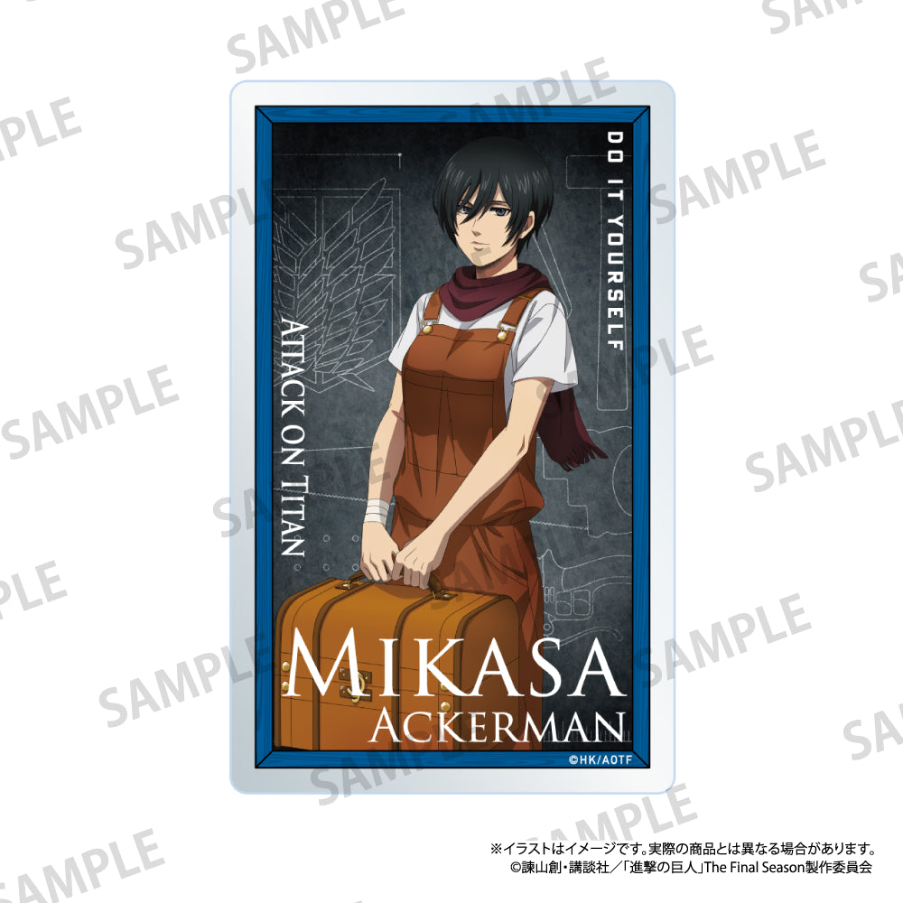 アクリルカード ミカサ・アッカーマン（DIY）｜進撃の巨人 – LIBERTAS