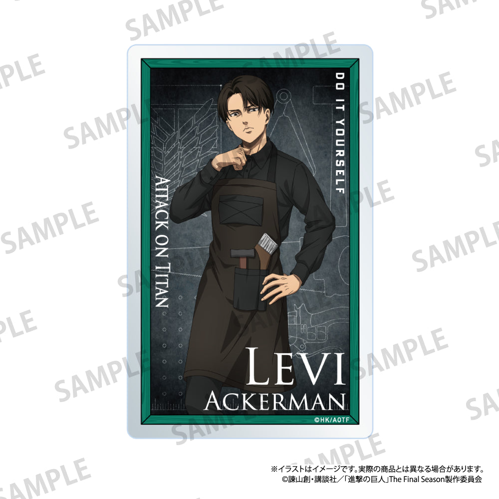 アクリルカード リヴァイ・アッカーマン（DIY）｜進撃の巨人