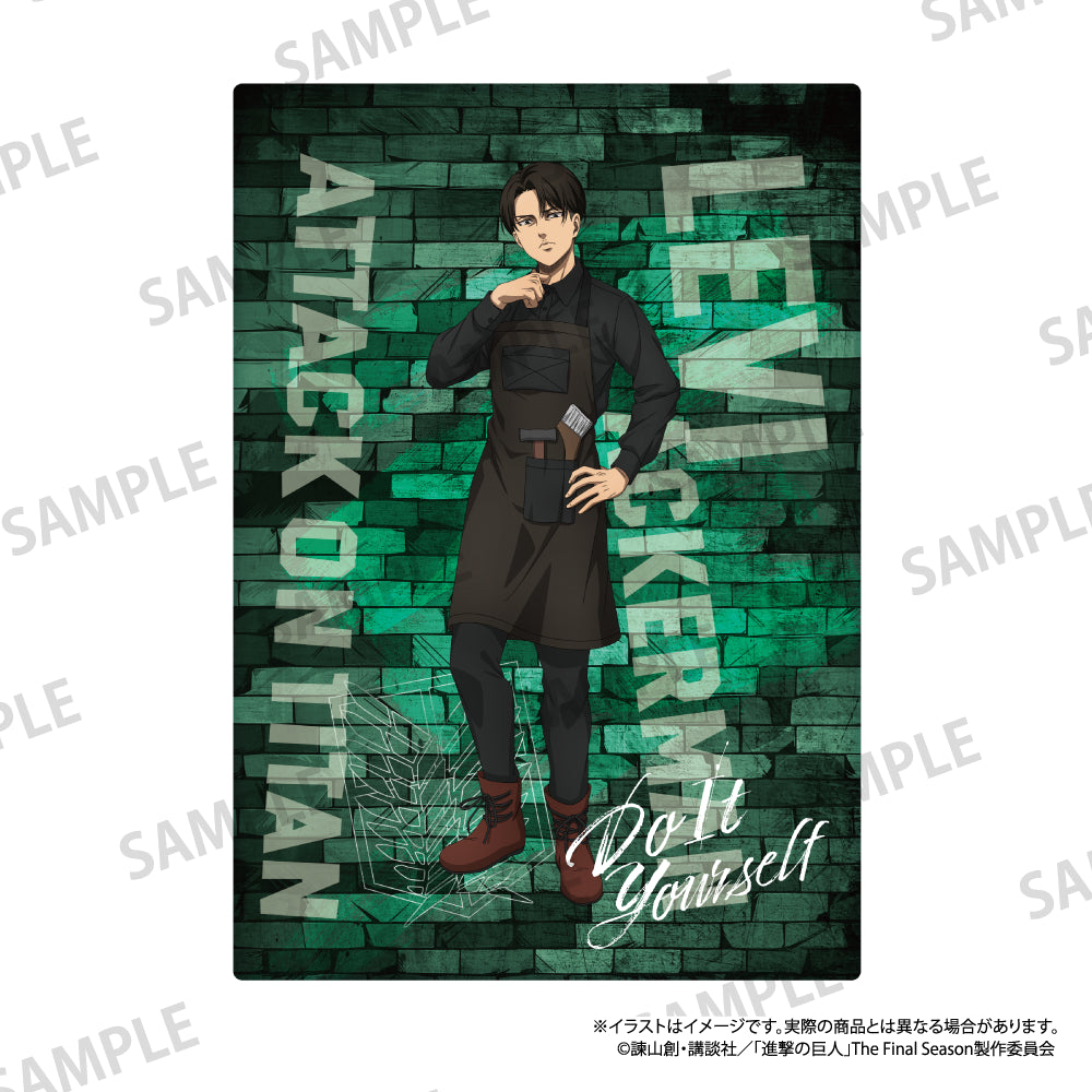 進撃の巨人 リヴァイ ブランケット　激レア　約60×90 進撃の巨人 リヴァイ ブランケット 激レア 約60×90