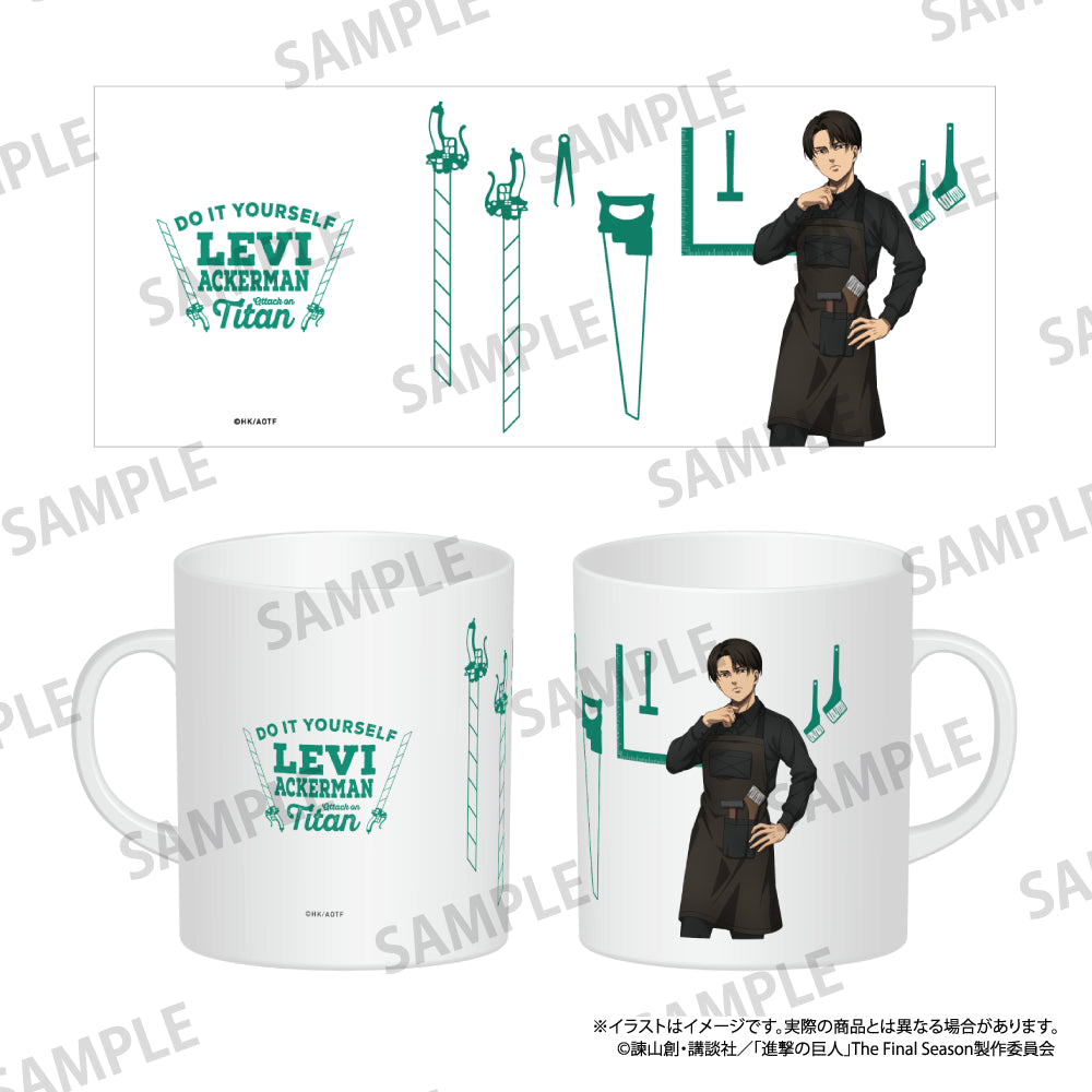 フルカラーマグカップ リヴァイ・アッカーマン（DIY）｜進撃の巨人