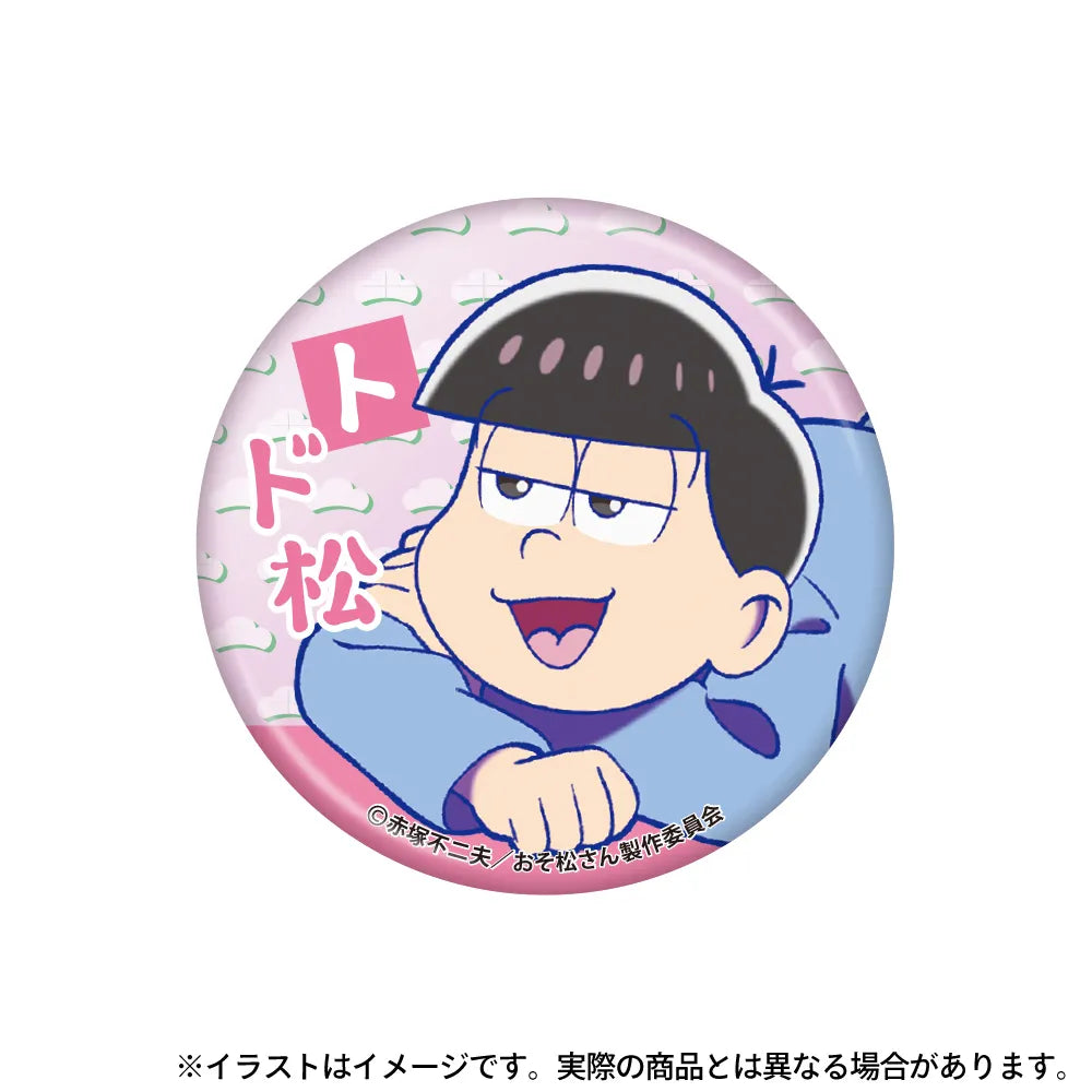 おそ松さん トド松 缶バッジ - キャラクターグッズ