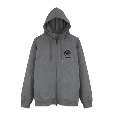 6565-2665 万事屋銀ちゃん「銀」マーク ジップパーカー Ver.2.0/MIX