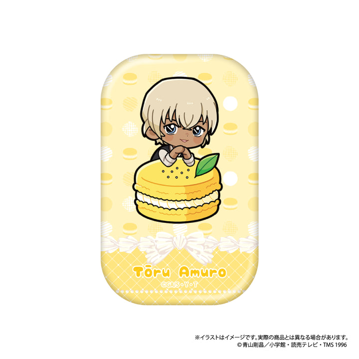 長方形型缶バッジ 安室透SD（ﾏｶﾛﾝvol.1）｜名探偵コナン – LIBERTAS