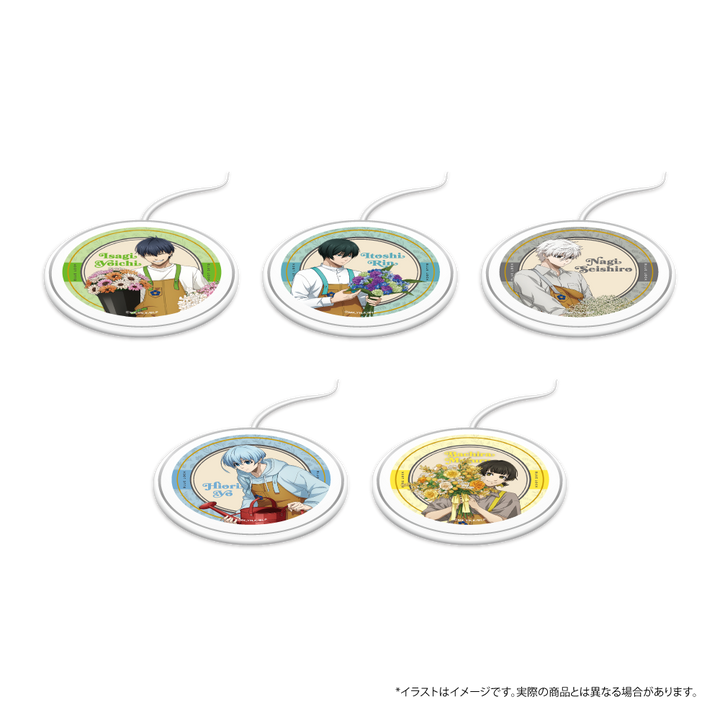 花★凪様オーダー商品 ワイヤレス充電器 凪 誠士郎(お花屋さん)｜ブルーロック