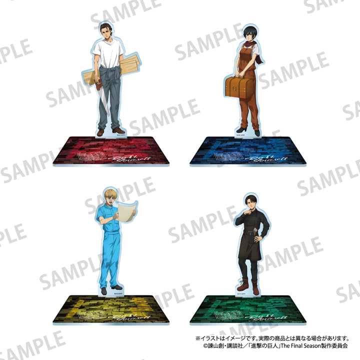 キャラ付きアクリルコースター リヴァイ・アッカーマン(DIY キャラ付きアクリルコースター リヴァイ・アッカーマン(DIY