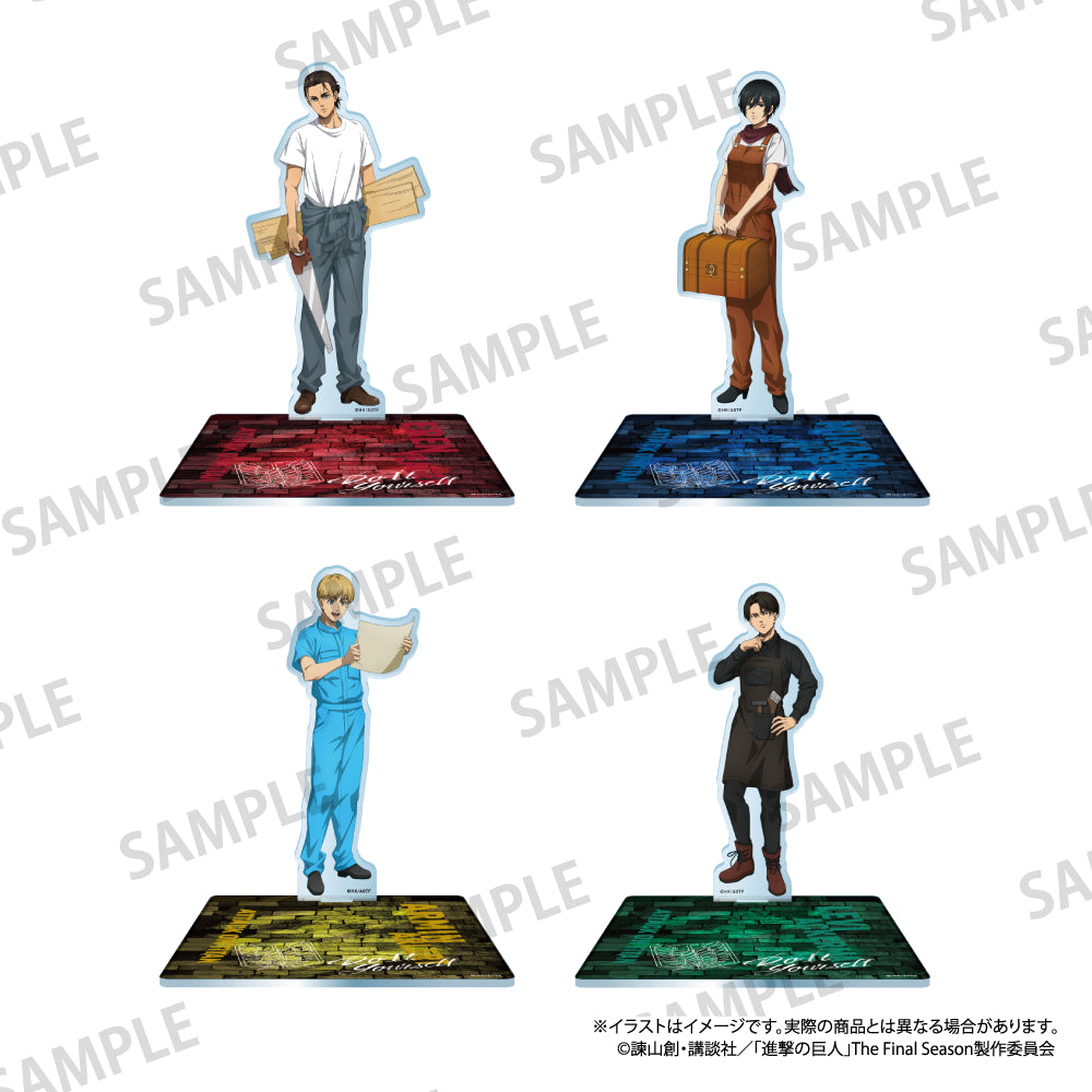 進撃の巨人 ミカサ エレン アクキー ラバスト コースター まとめ売り 進撃の巨人 ミカサ エレン アクキー ラバスト コースター まとめ