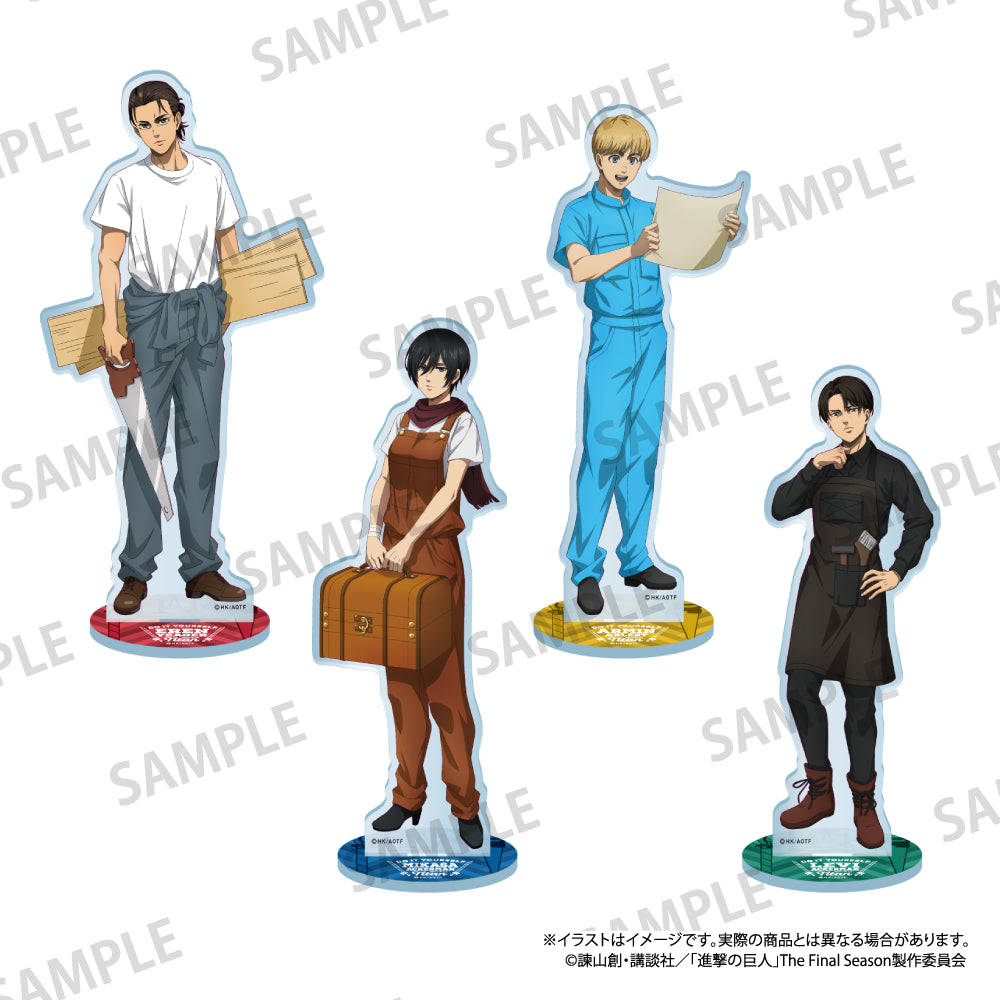 進撃の巨人 ミカサ・アッカーマン アクリルスタンド Brave Order 進撃の巨人 ブレオダ 【閃撃騎士】 ミカサ アクリルスタンド 進撃の