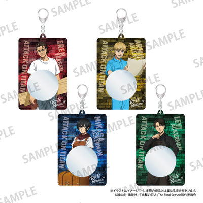 缶バッジケースキーホルダー アルミン・アルレルト（DIY）｜進撃の巨人