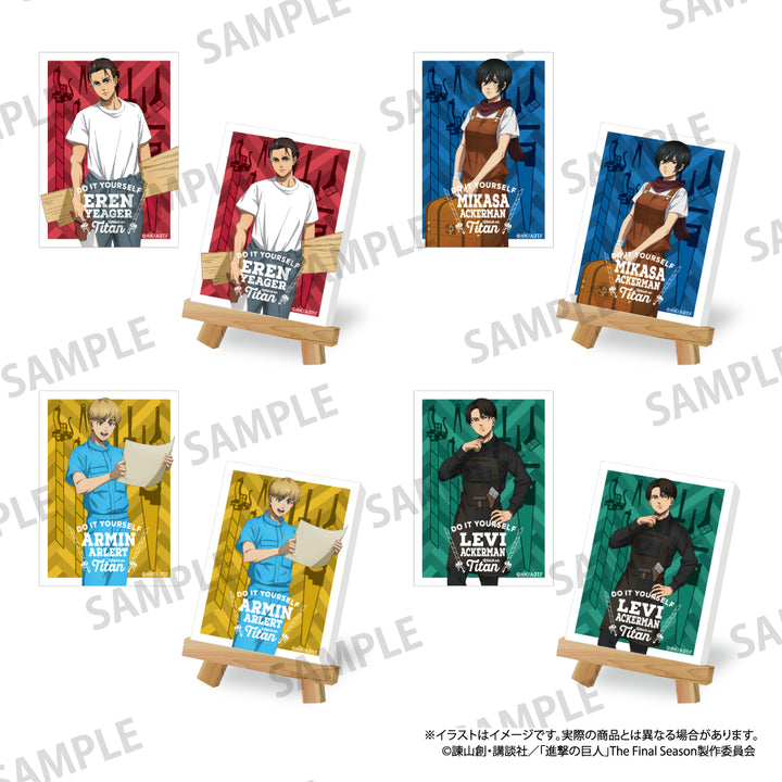 キャンバスボードミニ リヴァイ・アッカーマン（DIY）｜進撃の