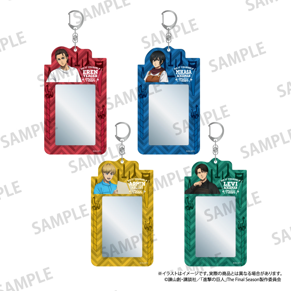 進撃の巨人 リヴァイ コインケース 進撃の巨人 AirPods Proケース 【リヴァイ】 (キャラクターグッズ) - ホビー