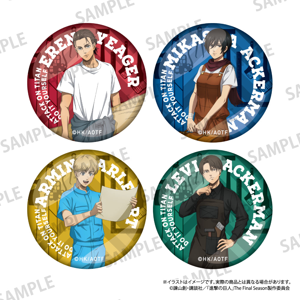 ガラスマグネット ミカサ・アッカーマン（DIY）｜進撃の巨人