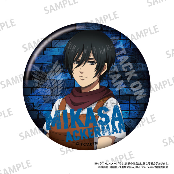 丸缶バッジ ミカサ・アッカーマン(DIY)|進撃の巨人 – LIBERTAS 丸缶バッジ ミカサ・アッカーマン(DIY)|進撃の巨人 – LIBERTAS