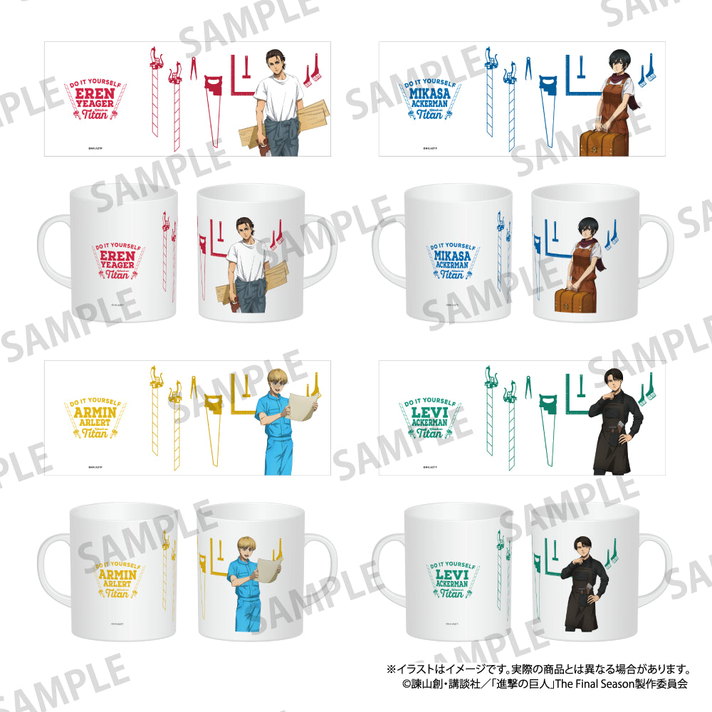 フルカラーマグカップ リヴァイ・アッカーマン（DIY）｜進撃の
