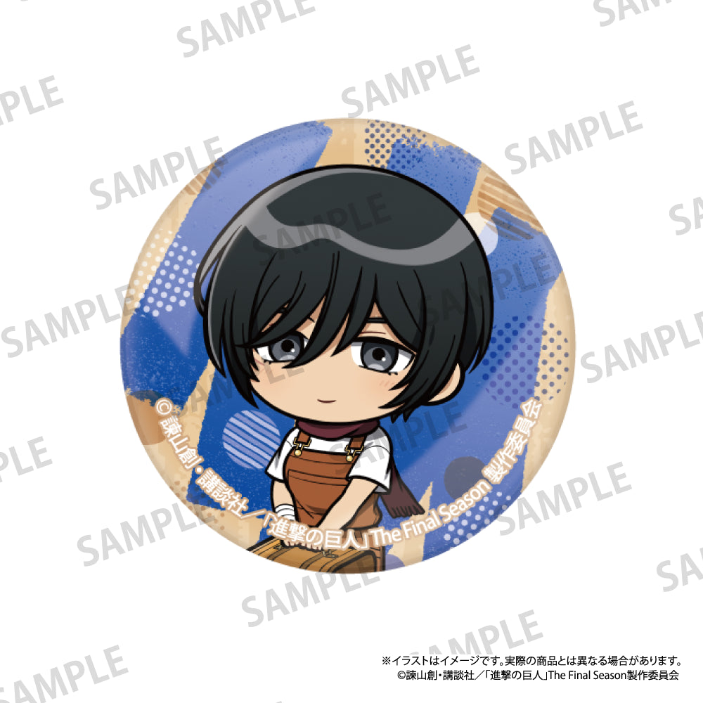 ガラスマグネット ミカサ・アッカーマン(ミニキャラ)(DIY)｜進撃の巨人